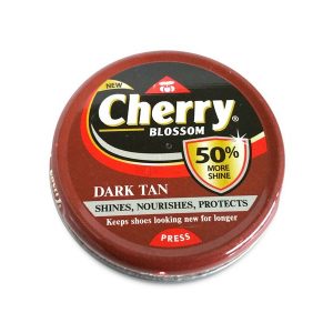 Cherry Blossom Shoe Polish Dark Tan 20ML